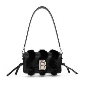 Brandon Blackwood medium Nia bag with mink fur
